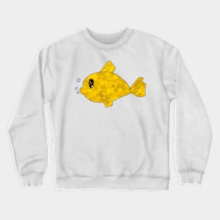 Yellow Fish Crewneck Sweatshirt